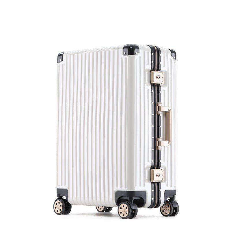 Aluminum Alloy Frame Suitcase, - IVOIRART.COM