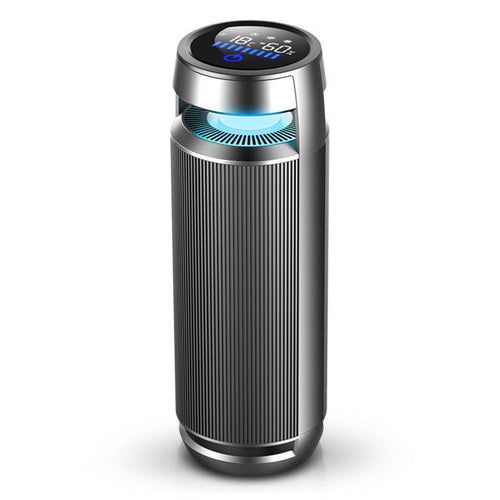 Aluminum alloy negative ion car air purifier - IVOIRART.COM