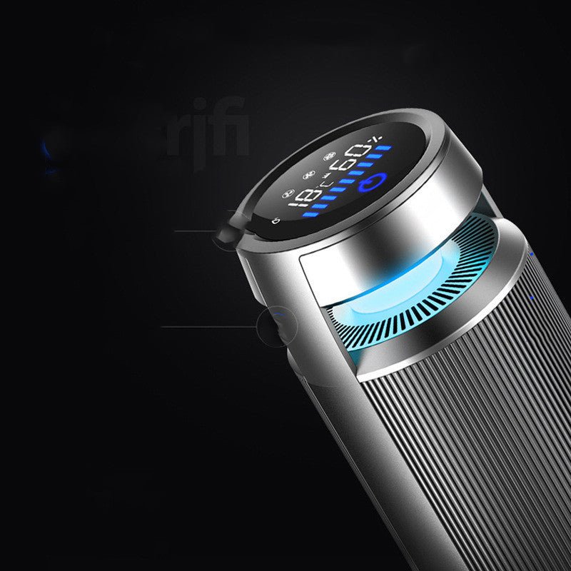 Aluminum alloy negative ion car air purifier - IVOIRART.COM
