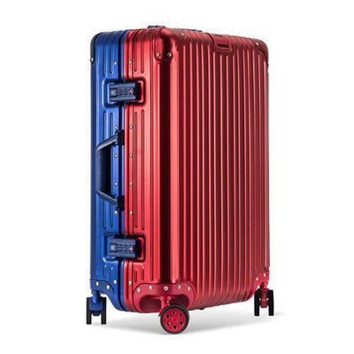 Aluminum Magnesium Alloy Luggage Large Capacity Trolley Case - IVOIRART.COM