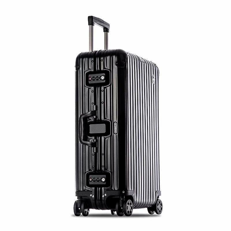 Aluminum Magnesium Alloy Luggage Large Capacity Trolley Case - IVOIRART.COM