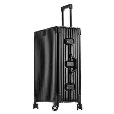 Aluminum Magnesium Alloy Luggage Large Capacity Trolley Case - IVOIRART.COM