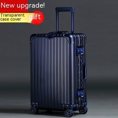 Aluminum Magnesium Alloy Luggage Large Capacity Trolley Case - IVOIRART.COM