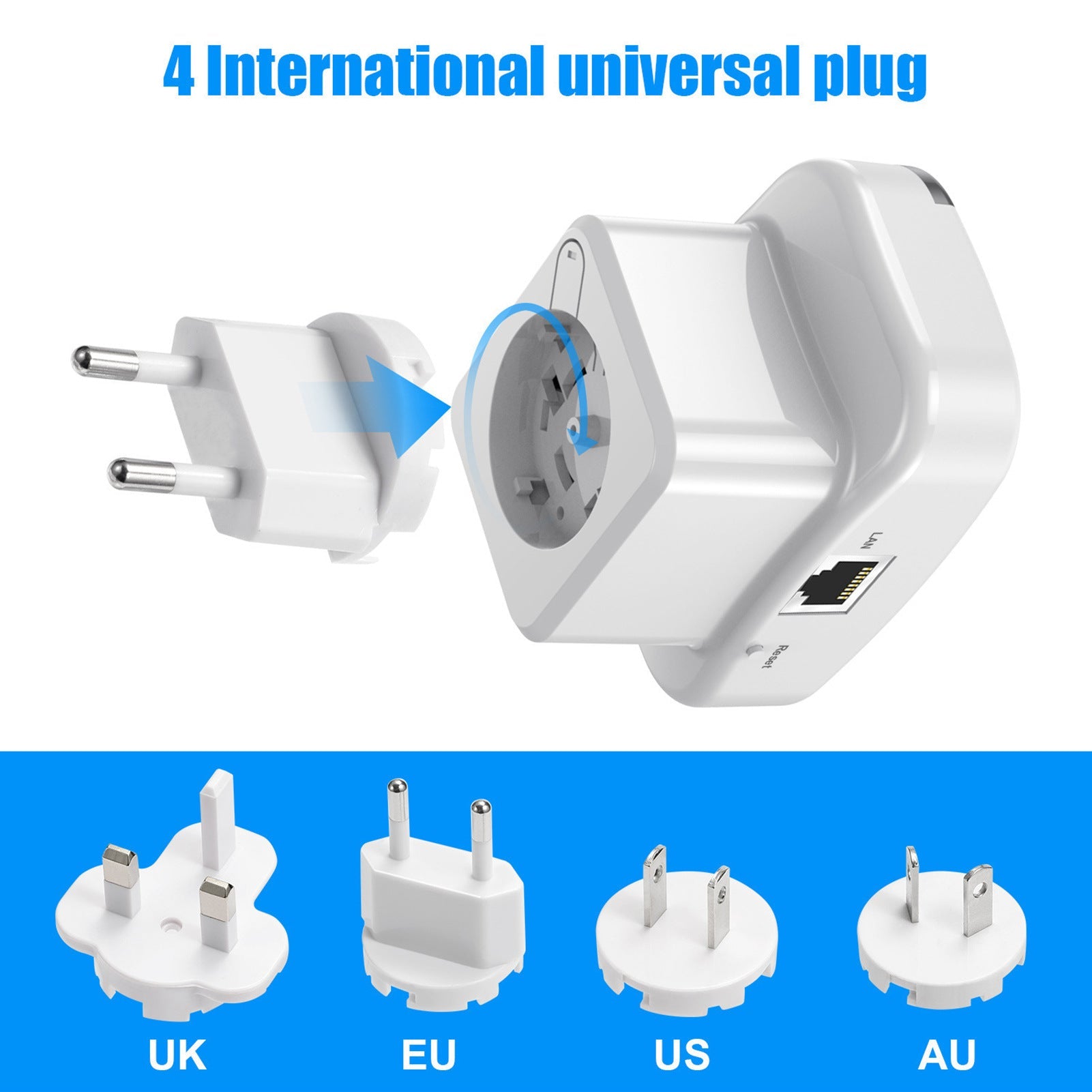 Amplificateur de Signal Réseau Sans Fil WIFI pour Extension et Optimisation du Routage - IVOIRART.COM