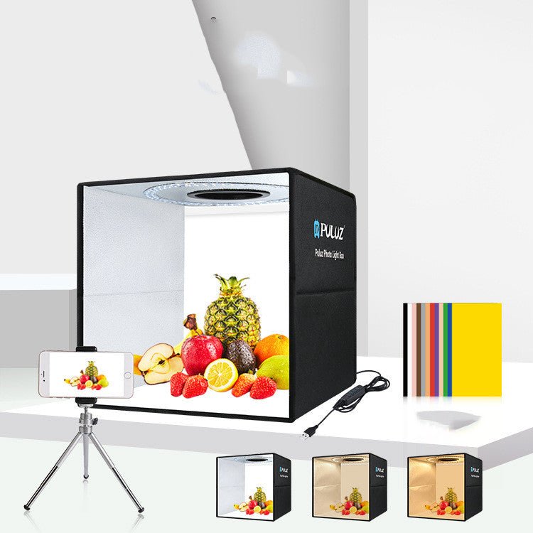 Anneau lumineux pliable portable 40 cm pour studio simple et polyvalent - IVOIRART.COM
