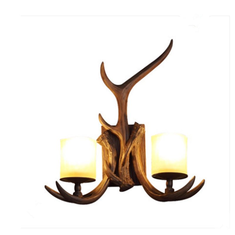 Antlers Creative Bedroom Bedside Aisle Wall Lamp - IVOIRART.COM