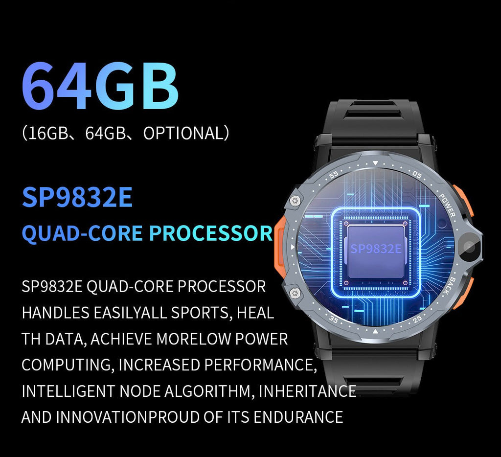 AP6 Smart Watch Dual Camera 4G Plug-in Card - IVOIRART.COM