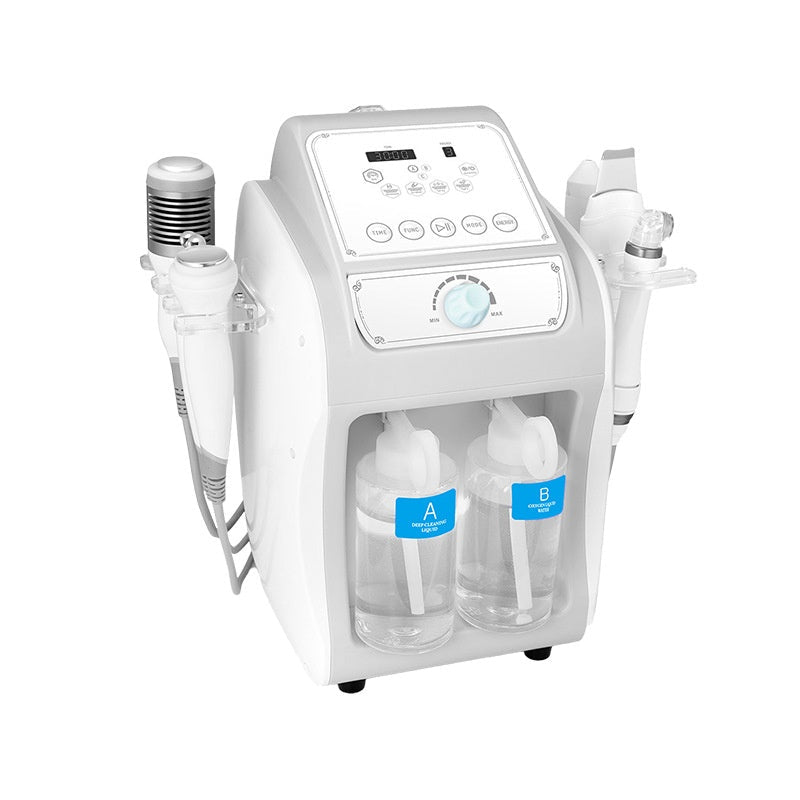 Appareil de Gestion Cutanée Six-en-un : Nettoyage, Exfoliation, Hydratation et Injection d'Oxygène pour le Visage - IVOIRART.COM