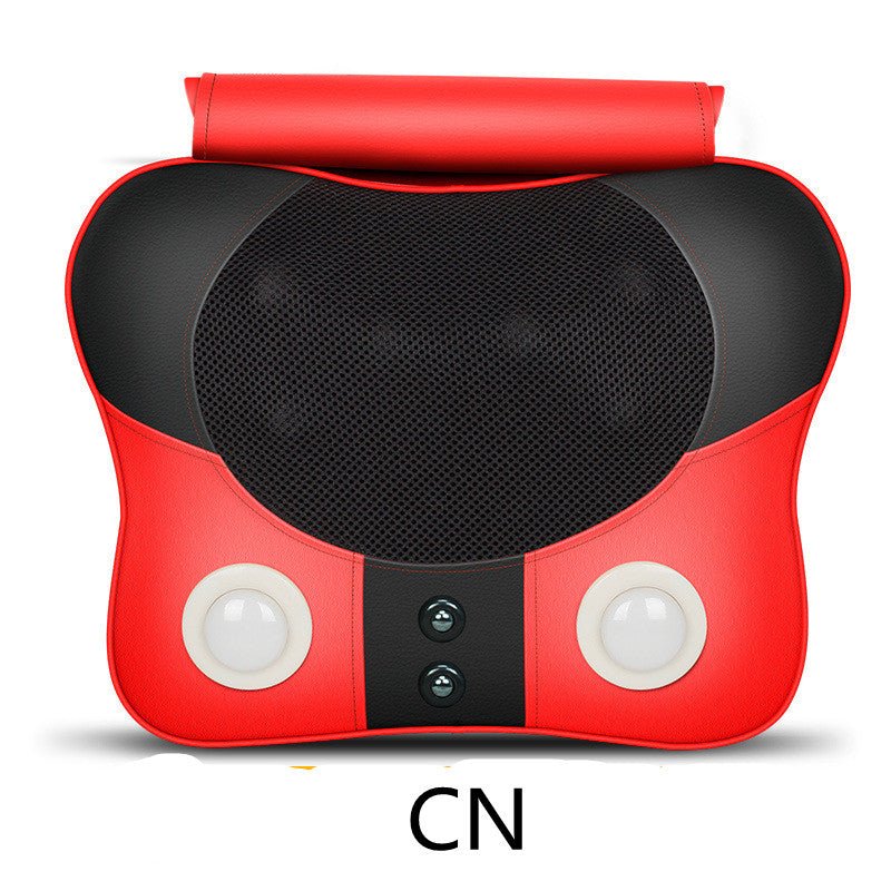 Appareil de massage cervical, cou, taille, dos et épaules avec coussin chauffant - IVOIRART.COM