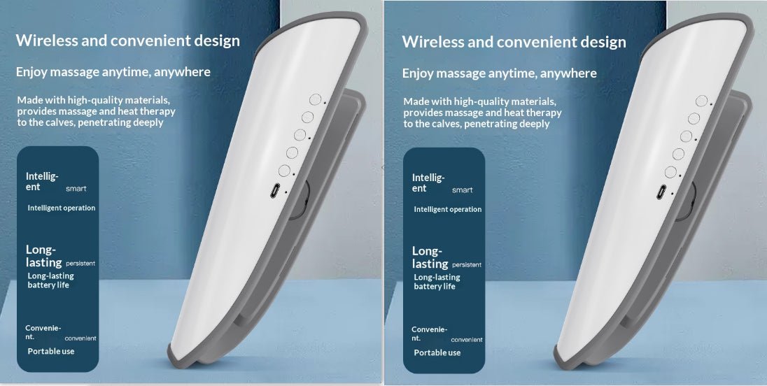 Appareil de Massage Mollet et Jambe avec Compression Chauffante à Température360 - IVOIRART.COM