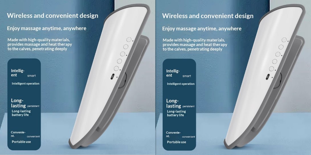 Appareil de Massage Mollet et Jambe avec Compression Chauffante à Température360 - IVOIRART.COM
