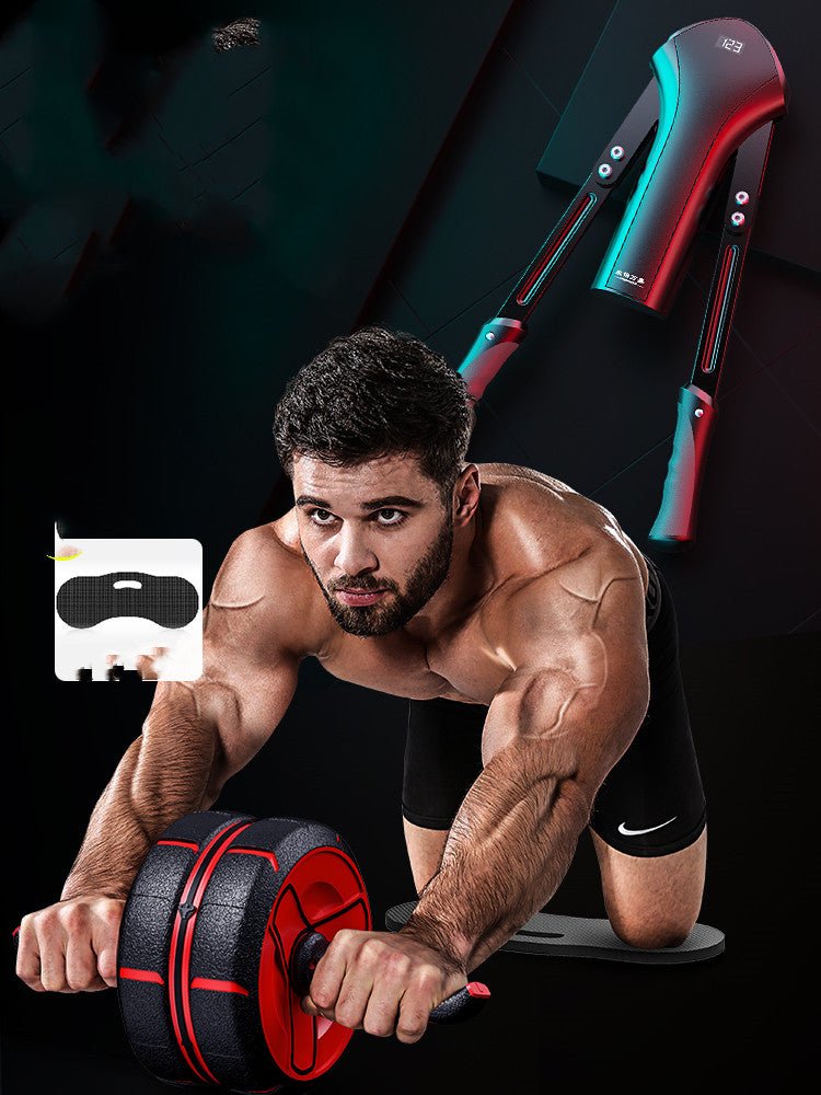 Appareil de Renforcement des Bras Réglable avec Compteur pour Entraînement Masculin - IVOIRART.COM