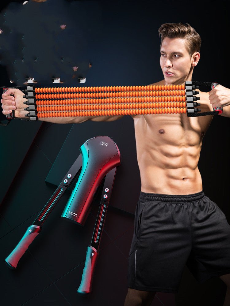 Appareil de Renforcement des Bras Réglable avec Compteur pour Entraînement Masculin - IVOIRART.COM