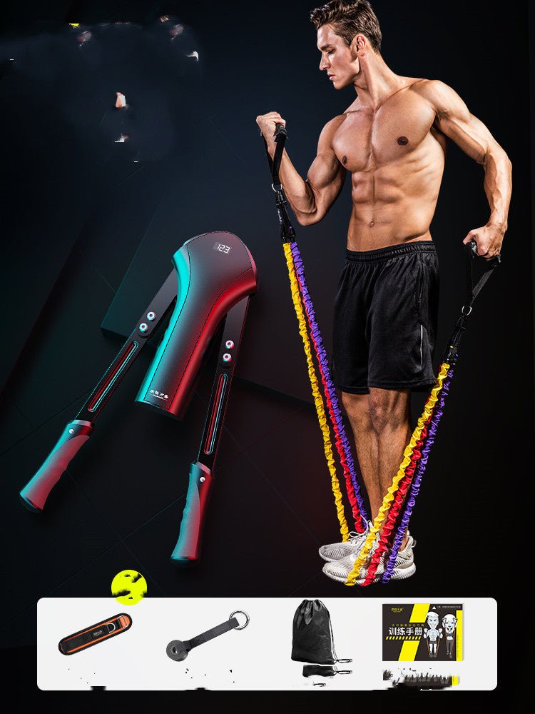 Appareil de Renforcement des Bras Réglable avec Compteur pour Entraînement Masculin - IVOIRART.COM