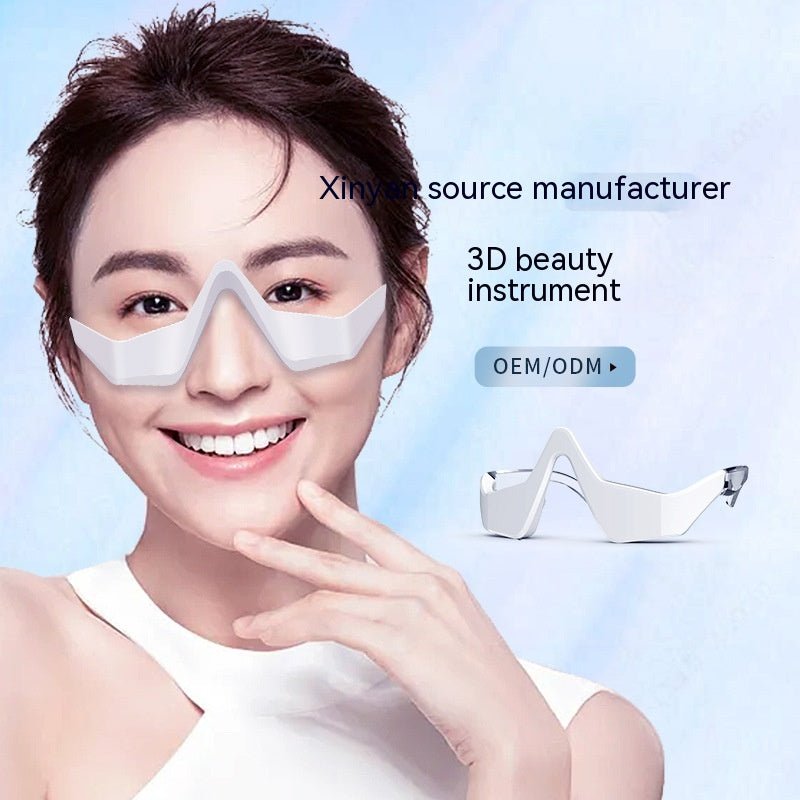 Appareil de Soin des Yeux pour Maison - Masque de Massage Oculaire EMS USB Blanc - IVOIRART.COM