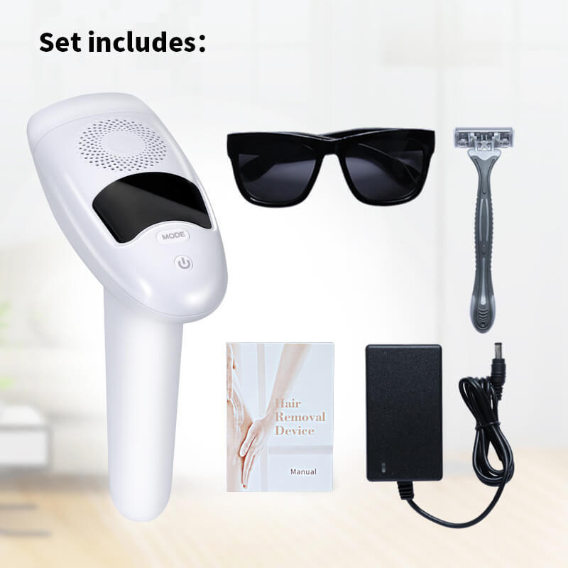 Appareil d'épilation laser IPL haute performance 990 000 impulsions pour peau lisse - IVOIRART.COM