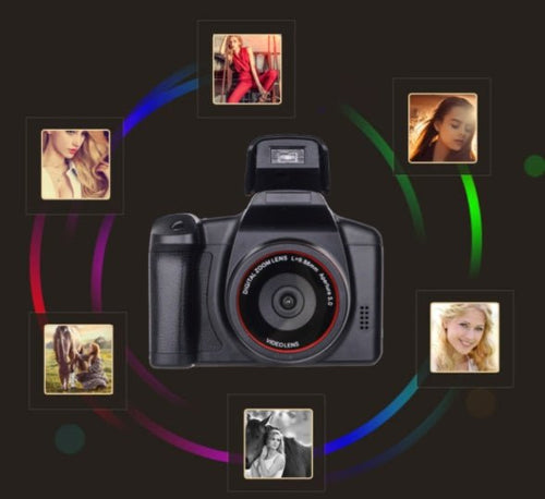 Appareil photo numérique automatique avec zoom 16x, écran 2,5 pouces, capteur CMOS 1/2,5" noir - IVOIRART.COM
