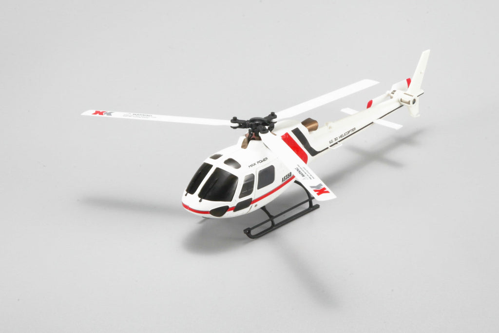 Appareil télécommandé 6 canaux — Hélicoptère RC en plastique et métal, blanc -RC - IVOIRART.COM
