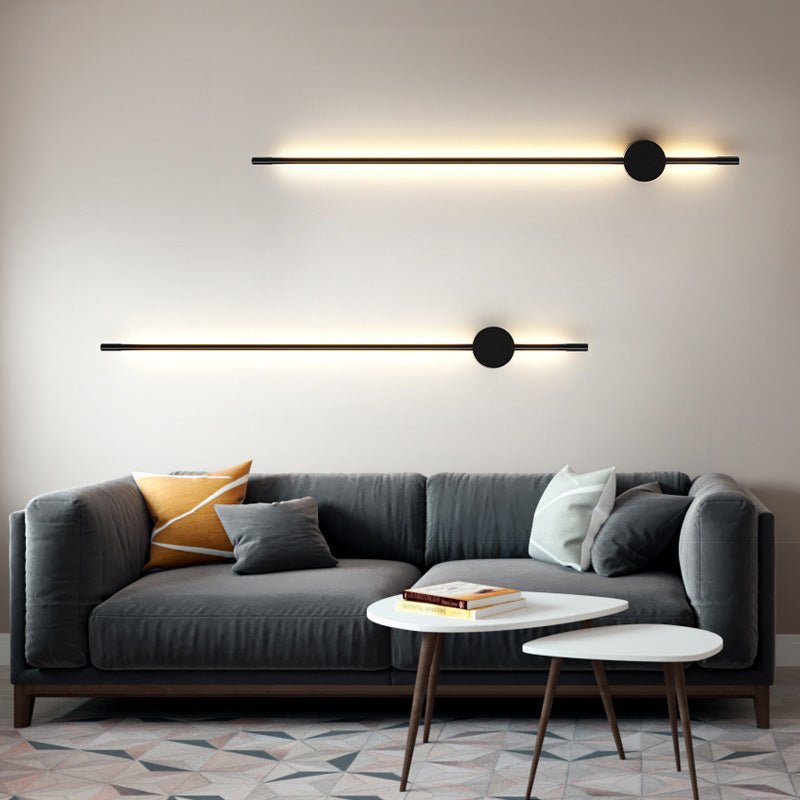 Applique Mural Linéaire LED pour Salle de Bain et Miroir, 60 cm, Lumière Chaude ou Blanche - IVOIRART.COM