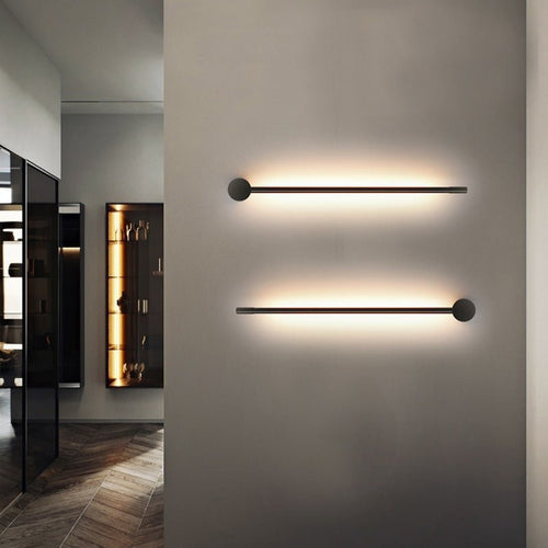 Applique Mural Linéaire LED pour Salle de Bain et Miroir, 60 cm, Lumière Chaude ou Blanche - IVOIRART.COM