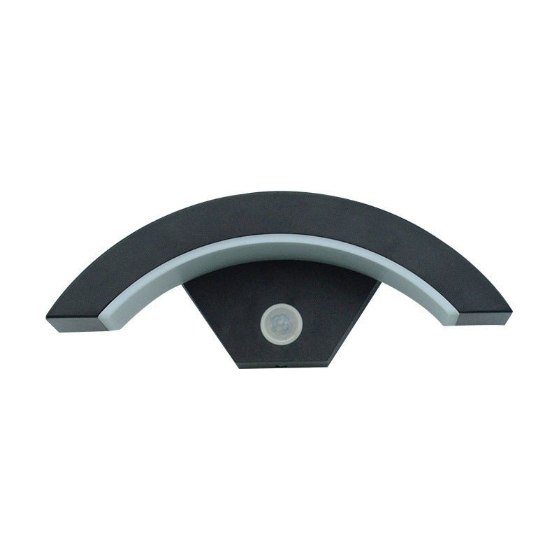Applique Murale LED Courbée Lune Induction Lumière Murale Éblouissante 12W - IVOIRART.COM