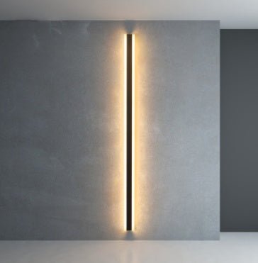 Applique murale longue minimaliste avec éclairage LED moderne et élégant - IVOIRART.COM