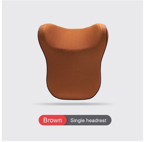 Appui-tête de voiture confortable avec coussin mémoire de forme et soutien lombaire 3D respirant - IVOIRART.COM
