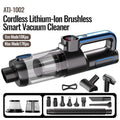 Aspirateur à main sans fil haute puissance portable — 25 min, filtration HEPA - bleu - IVOIRART.COM