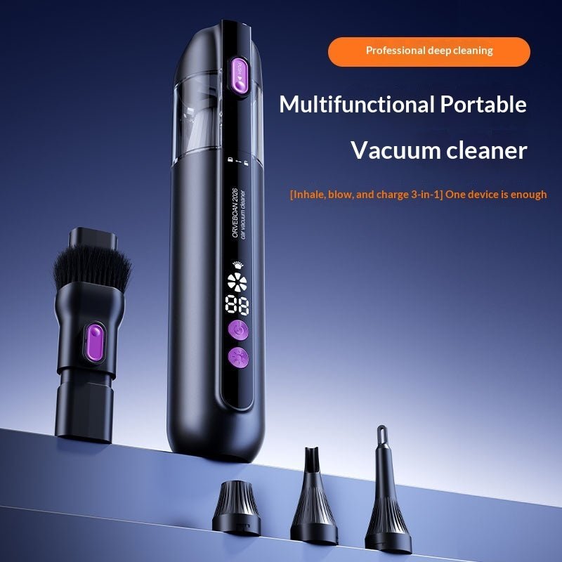 Aspirateur sans fil rechargeable pour voiture et maison—appareil à main puissant! - IVOIRART.COM