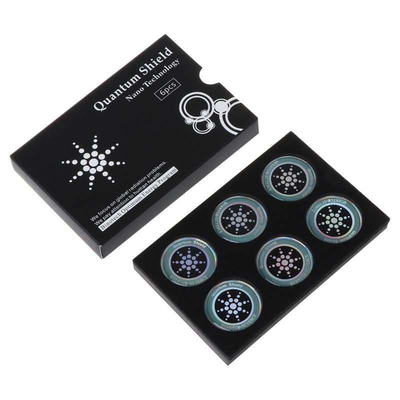 Autocollants de protection contre les radiations pour téléphone portable, lot de 6 unités - IVOIRART.COM