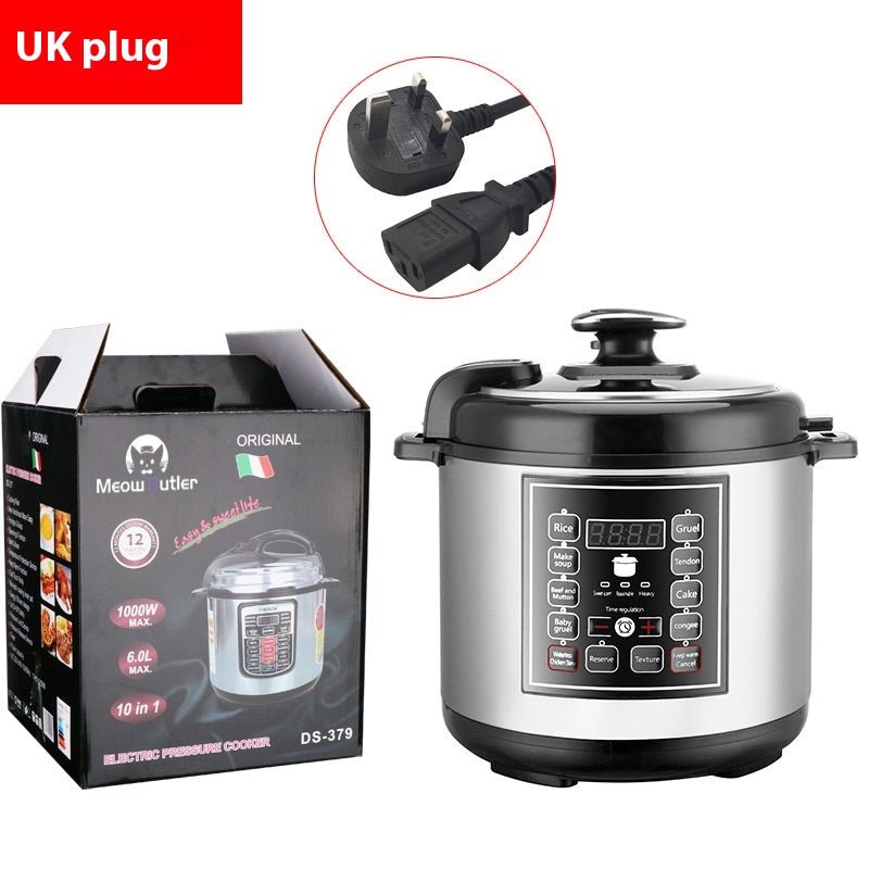 Autocuiseur pression 5L multifonction intelligent avec minuterie pour riz ménage! - IVOIRART.COM