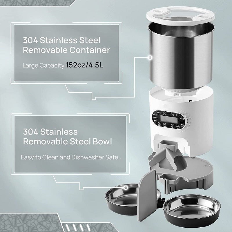 Automatic chqiue pet feeder - IVOIRART.COM