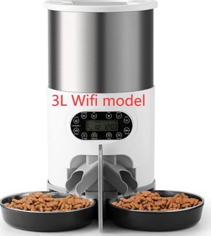 Automatic chqiue pet feeder - IVOIRART.COM