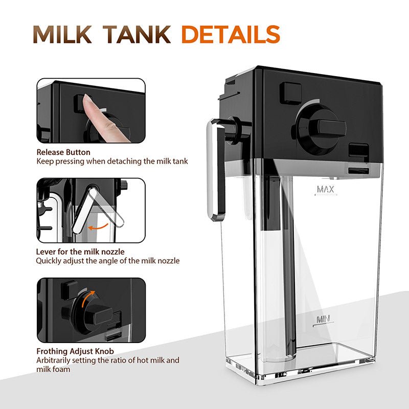 Automatic Coffee Machine Household Small Italian Milk Frother - IVOIRART.COM