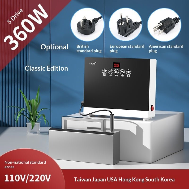 Automatic Dishwasher For Home Use Compact Countertop Model With Ultrasonic Technology - IVOIRART.COM