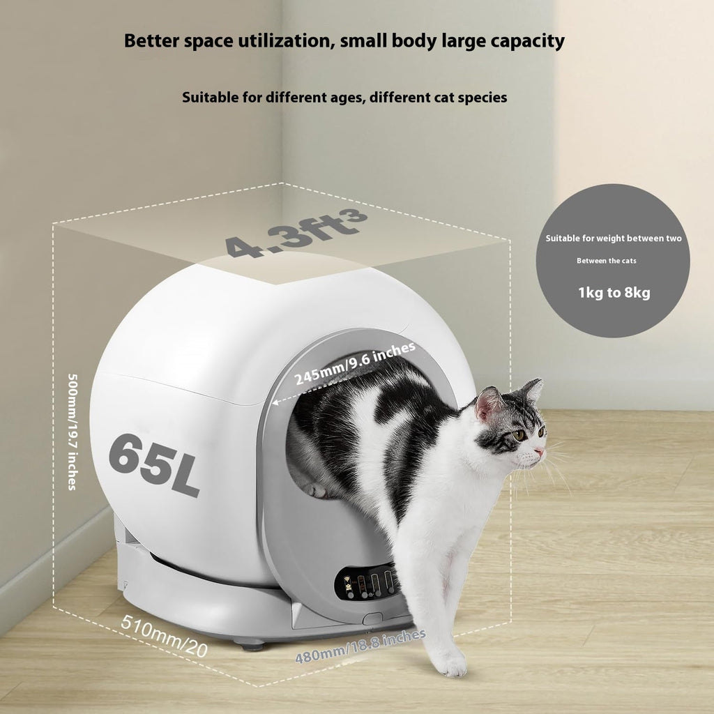 Automatic Pet Cat Toilet Deodorant Intelligence - IVOIRART.COM