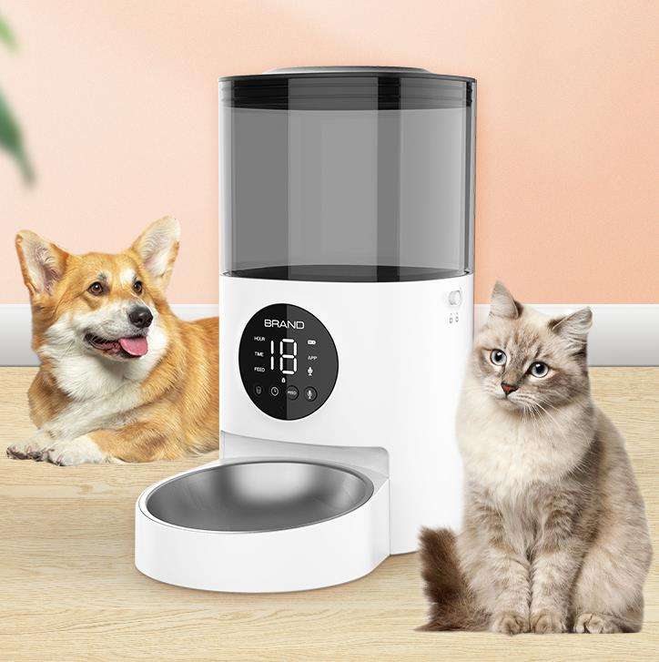 Automatic Pet Feeder WIFI Feeding Machine For Cats And Dogs - IVOIRART.COM