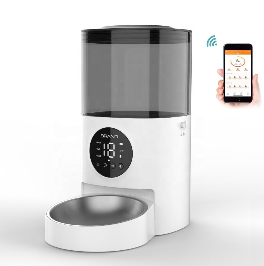 Automatic Pet Feeder WIFI Feeding Machine For Cats And Dogs - IVOIRART.COM