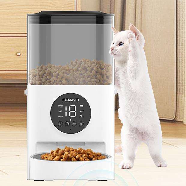 Automatic Pet Feeder WIFI Feeding Machine For Cats And Dogs - IVOIRART.COM