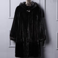 Autumn And Winter New Fur Hooded Casual Coat - IVOIRART.COM