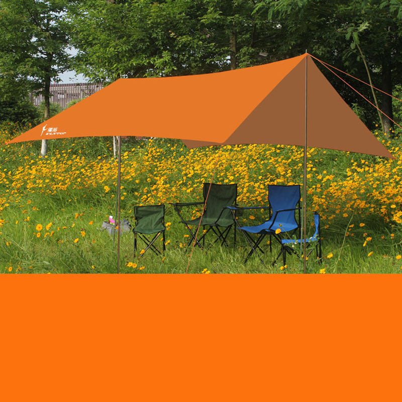 Auvent d'ombre solaire pour camping - tente 3x3 m, ultra légère et résistante aux intempéries - IVOIRART.COM