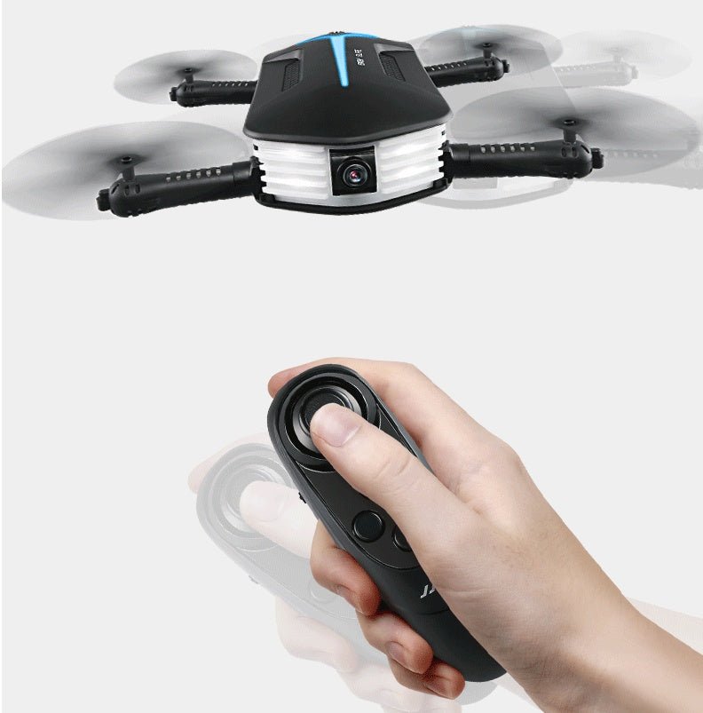Avion Pliable à Quatre Axes avec Caméra HD et Détection de Gravité, Télécommande - IVOIRART.COM