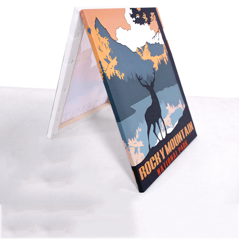 Cadeaux chrétiens Décoration de salon nordique avec tableaux encadrés en toile