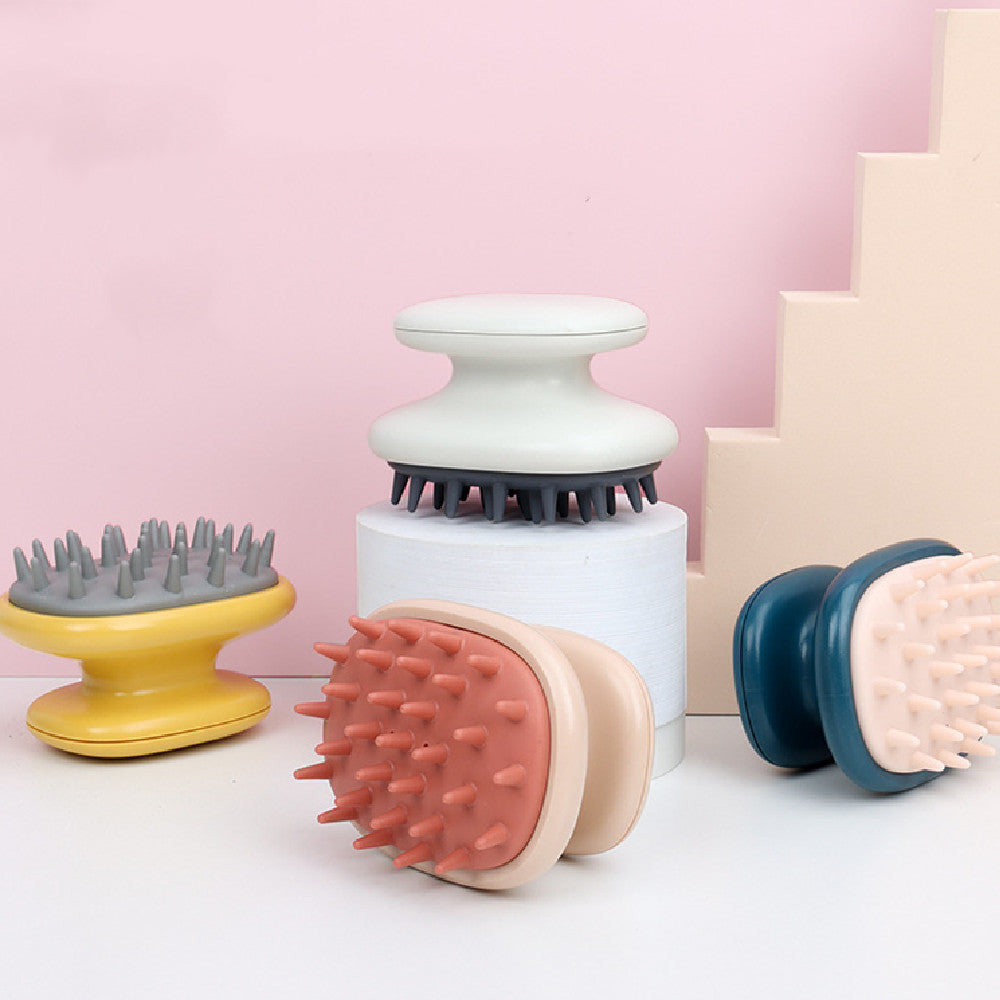 Brosse à Shampooing Ménage Nettoyage Cuir Chevelu Anti-Démangeaisons Massage Peigne