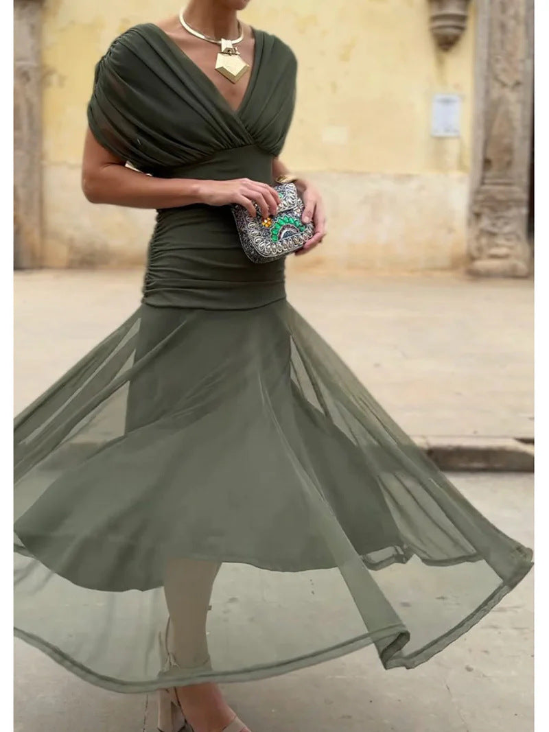 Robe Femme à la Mode et Élégante, Style Décontracté, Couleurs Variées, Taille S à XXXL