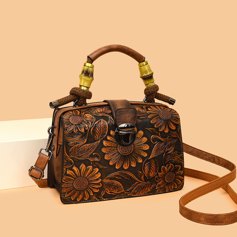 Sac à Épaule Femme Vintage et Polyvalent à Grande Capacité, Élégant et Pratique
