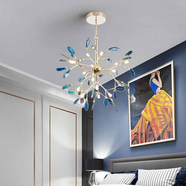 Lustre Créatif Minimaliste Moderne Nordic Firefly Onyx - Design Épuré Élégant