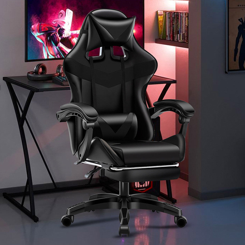 Fauteuil de Gaming Maison Élégant Reclinable avec Repose-Pieds et Levage
