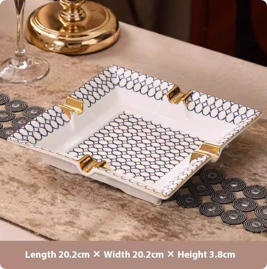 Grand Cendrier en Céramique Mode Cigare Bar à Domicile