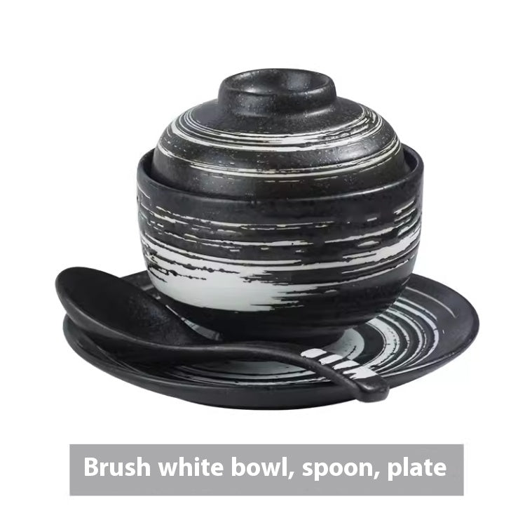 Bol avec couvercle Ensemble d'affaires créatif